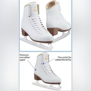 JACKSON Artiste
 **brand new, never used**
White Ice Figure Skates
Size 3.5